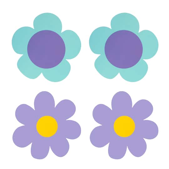 Class Rules! 6" Flower Die Cut Classroom Accents by B2C™